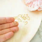 kitandco.com.au Tools Mini Heart Connector #2 - 50pcs