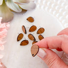 kitandco.com.au Tools "Pointed Teardrop" Wooden - Earring Post (10 pcs)