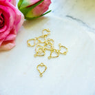 kitandco.com.au Tools Small Heart Connector (10pcs)