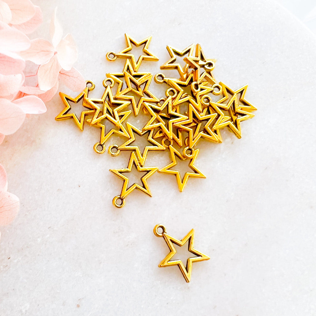 kitandco.com.au Tools Small Star Charm (20 pcs)