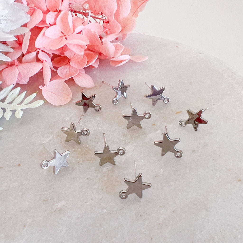 kitandco.com.au Tools Small Star Earring Post (10pcs)