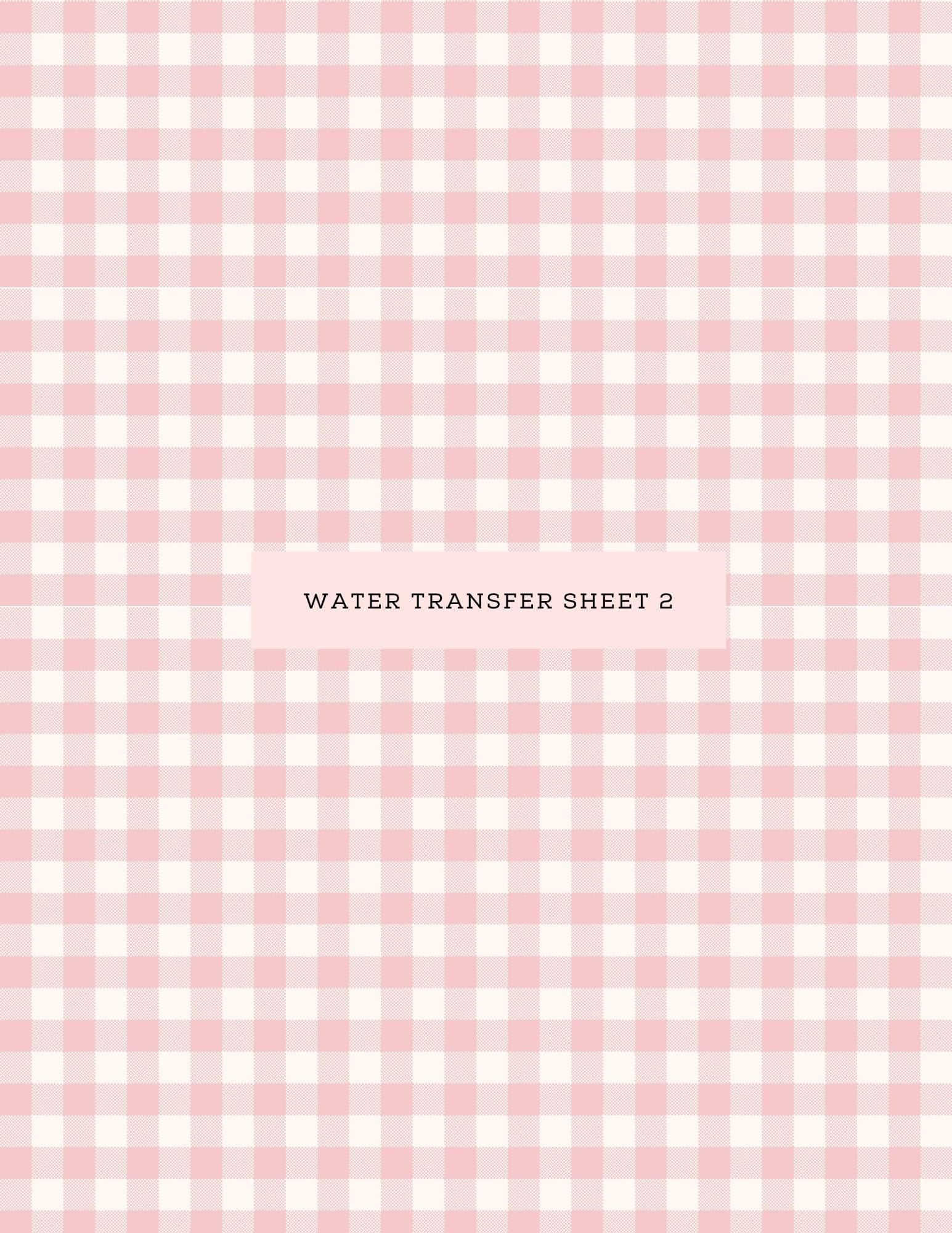 kitandco.com.au Water Transfer Water Transfer Sheet 02