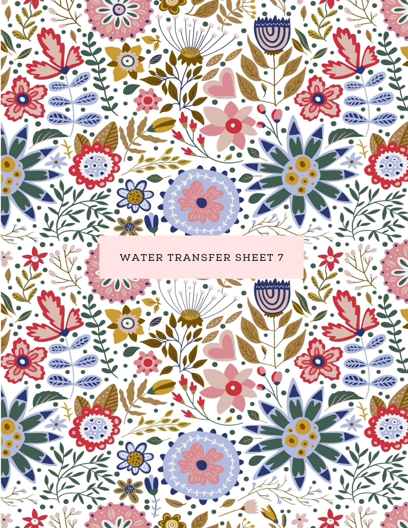 kitandco.com.au Water Transfer Water Transfer Sheet 07