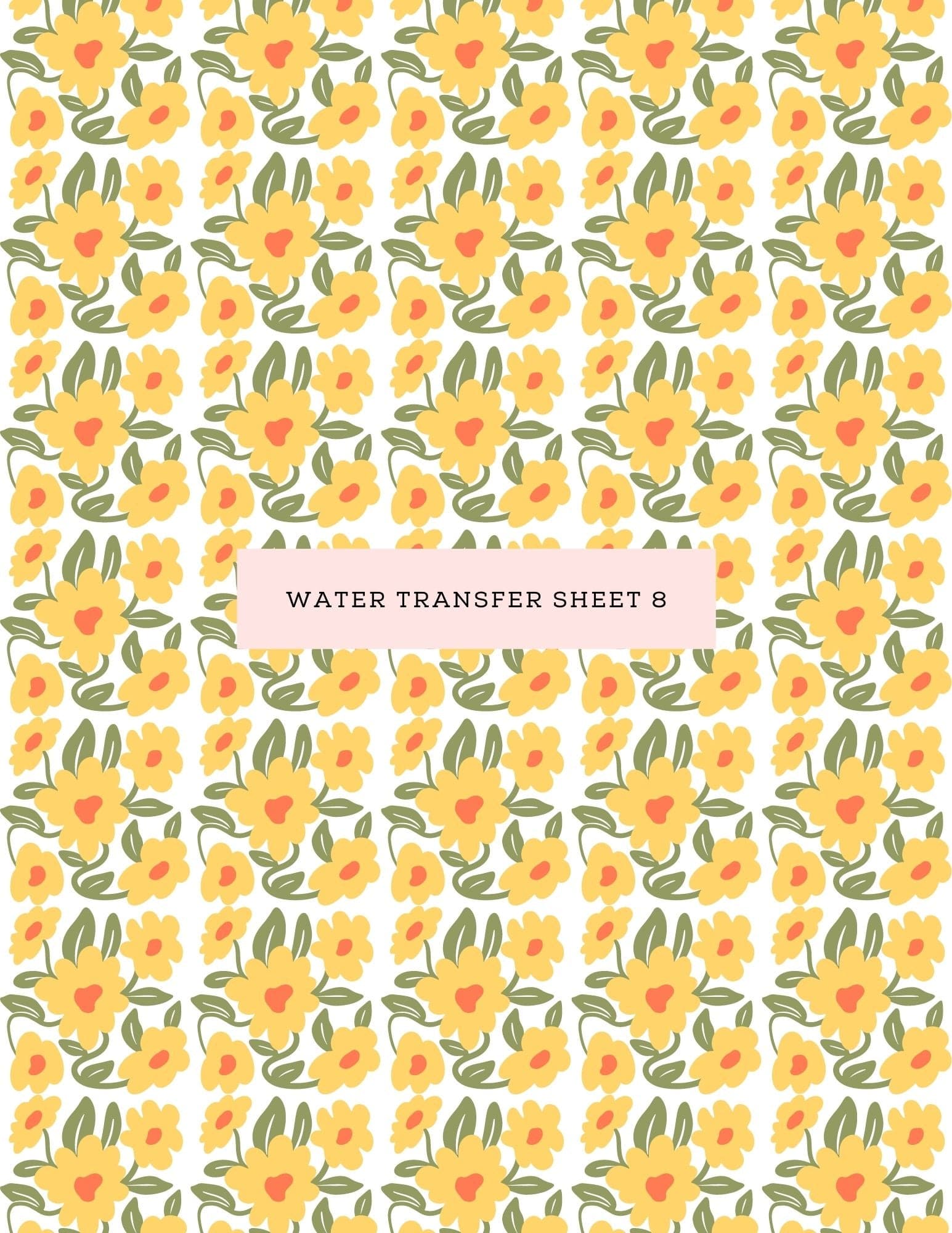 kitandco.com.au Water Transfer Water Transfer Sheet 08