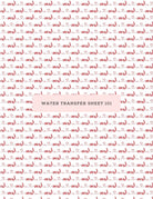 kitandco.com.au Water Transfer Water Transfer Sheet 101