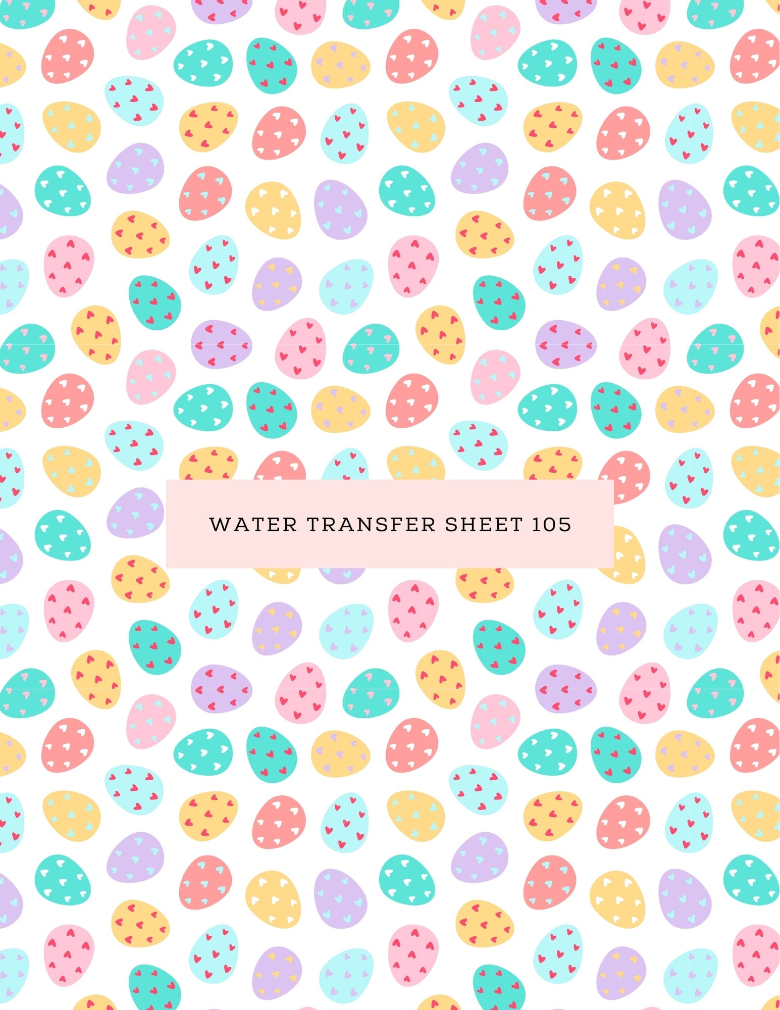 kitandco.com.au Water Transfer Water Transfer Sheet 105