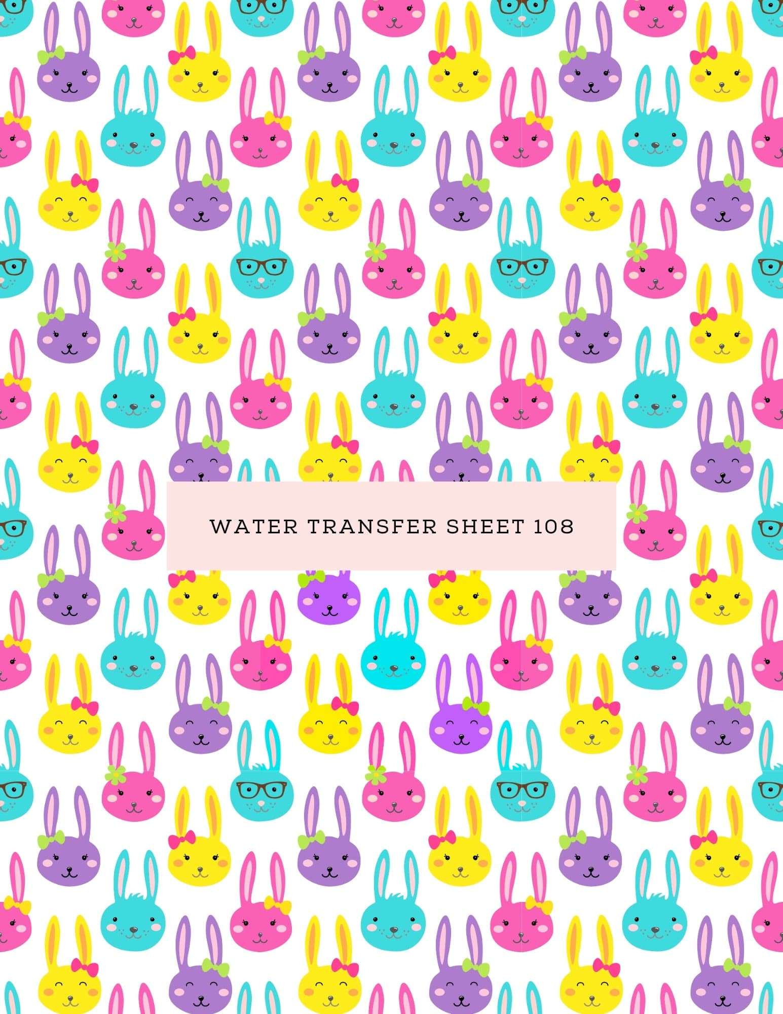 kitandco.com.au Water Transfer Water Transfer Sheet 108