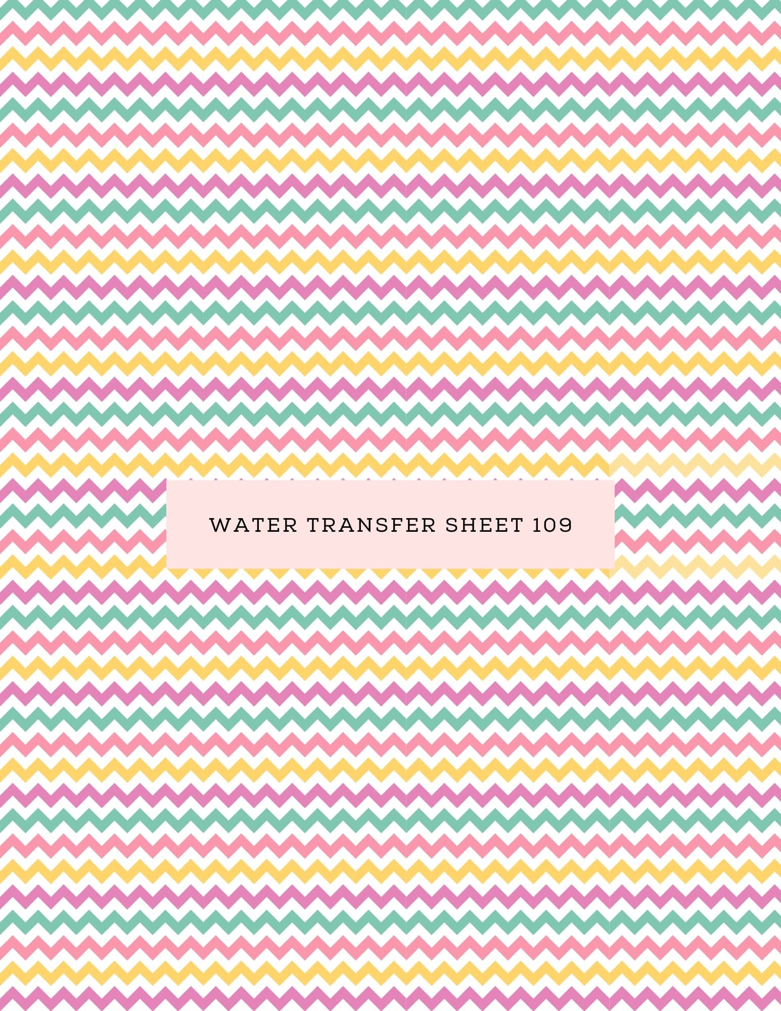 kitandco.com.au Water Transfer Water Transfer Sheet 109