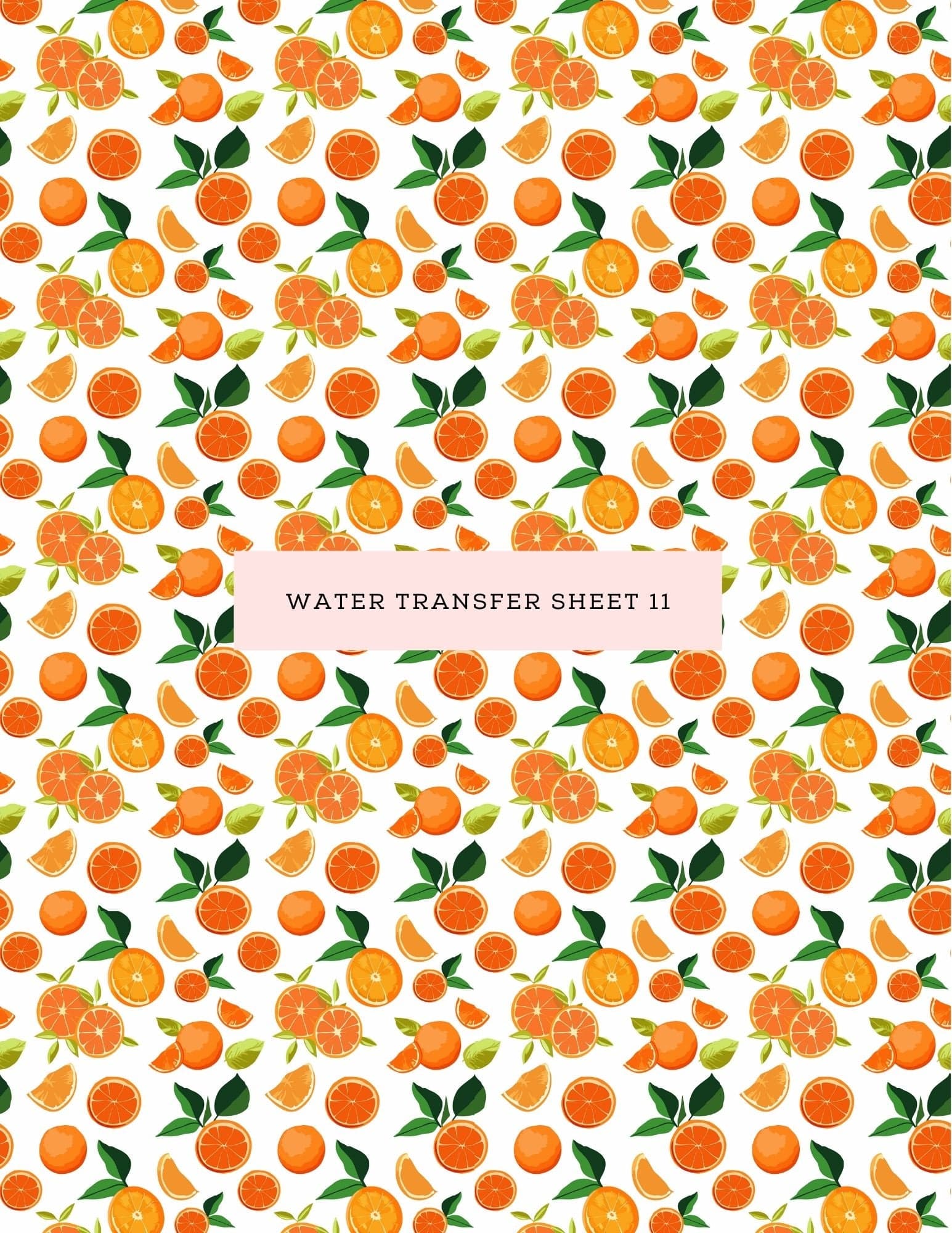 kitandco.com.au Water Transfer Water Transfer Sheet 11