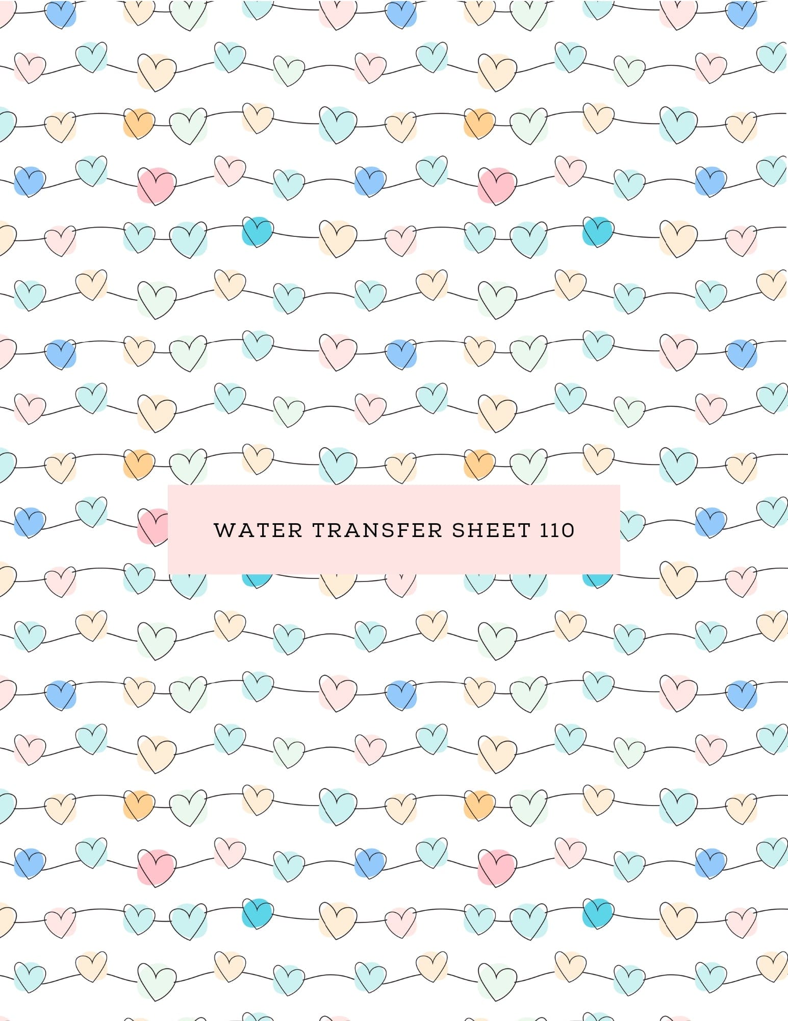 kitandco.com.au Water Transfer Water Transfer Sheet 110