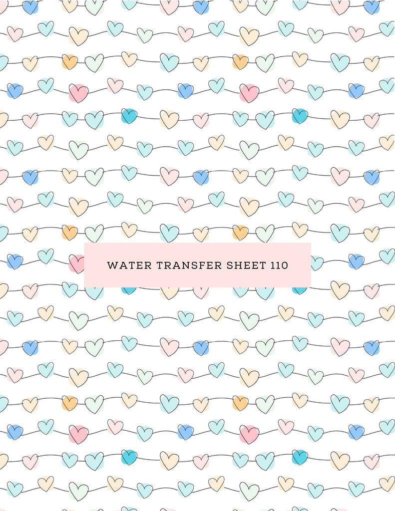 kitandco.com.au Water Transfer Water Transfer Sheet 110