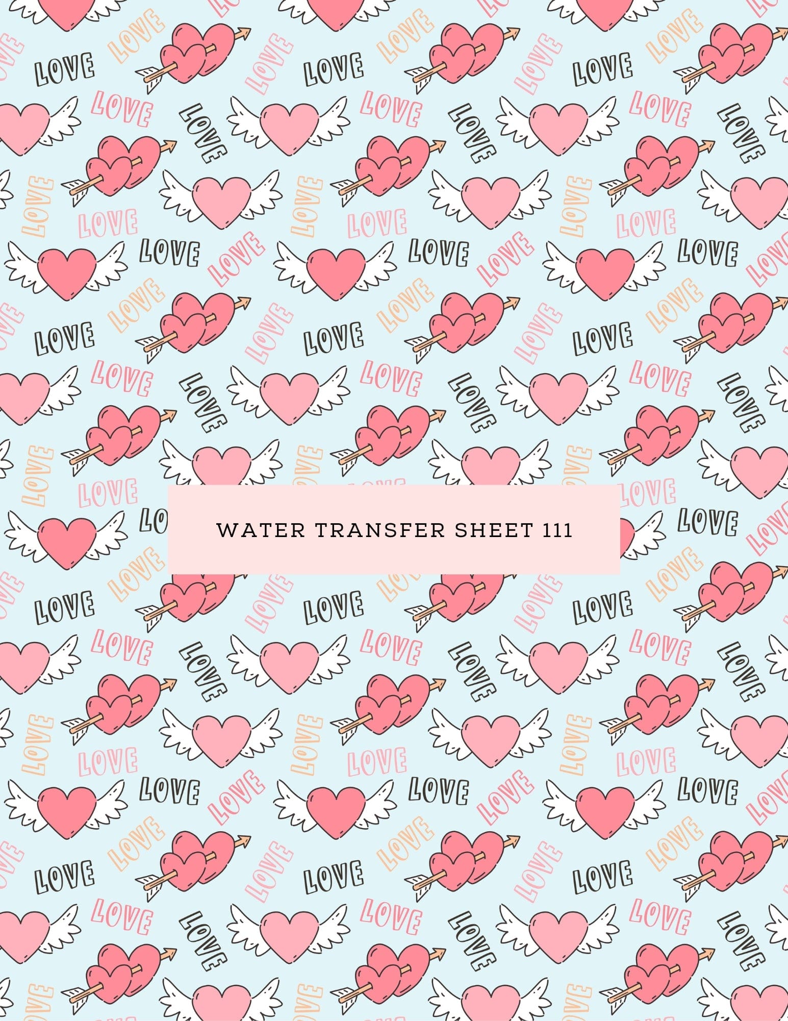 kitandco.com.au Water Transfer Water Transfer Sheet 111