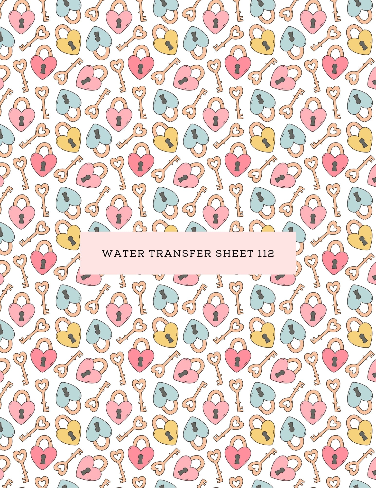 kitandco.com.au Water Transfer Water Transfer Sheet 112