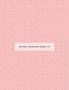 kitandco.com.au Water Transfer Water Transfer Sheet 115