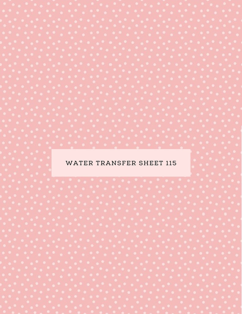 kitandco.com.au Water Transfer Water Transfer Sheet 115