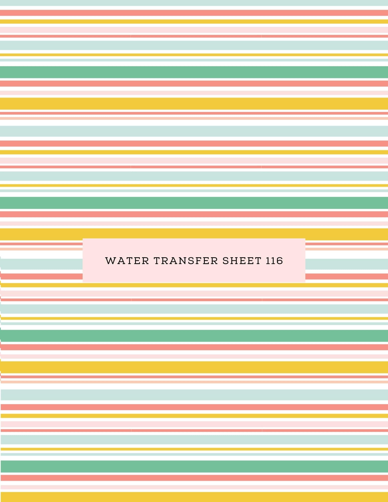 kitandco.com.au Water Transfer Water Transfer Sheet 116