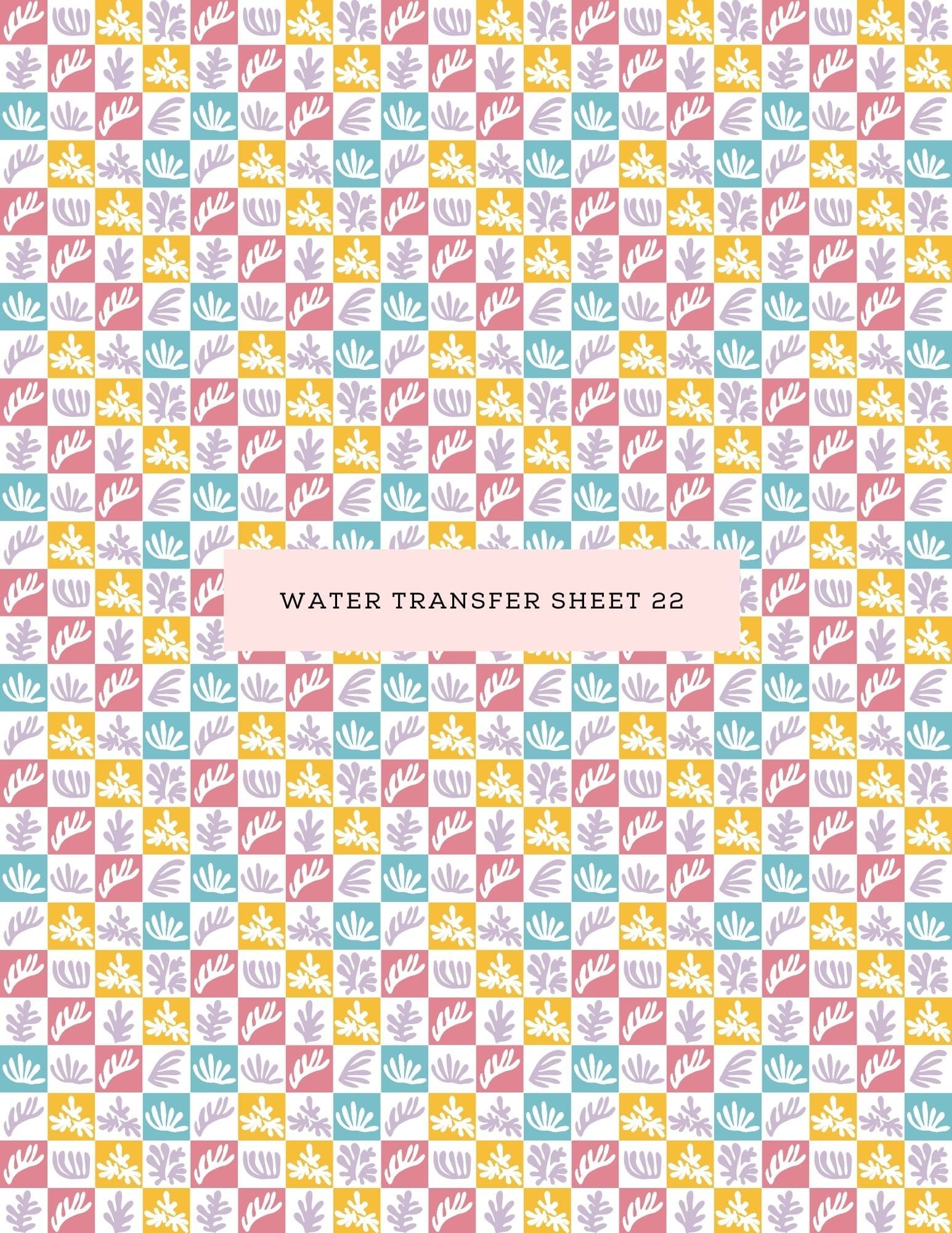 kitandco.com.au Water Transfer Water Transfer Sheet 22