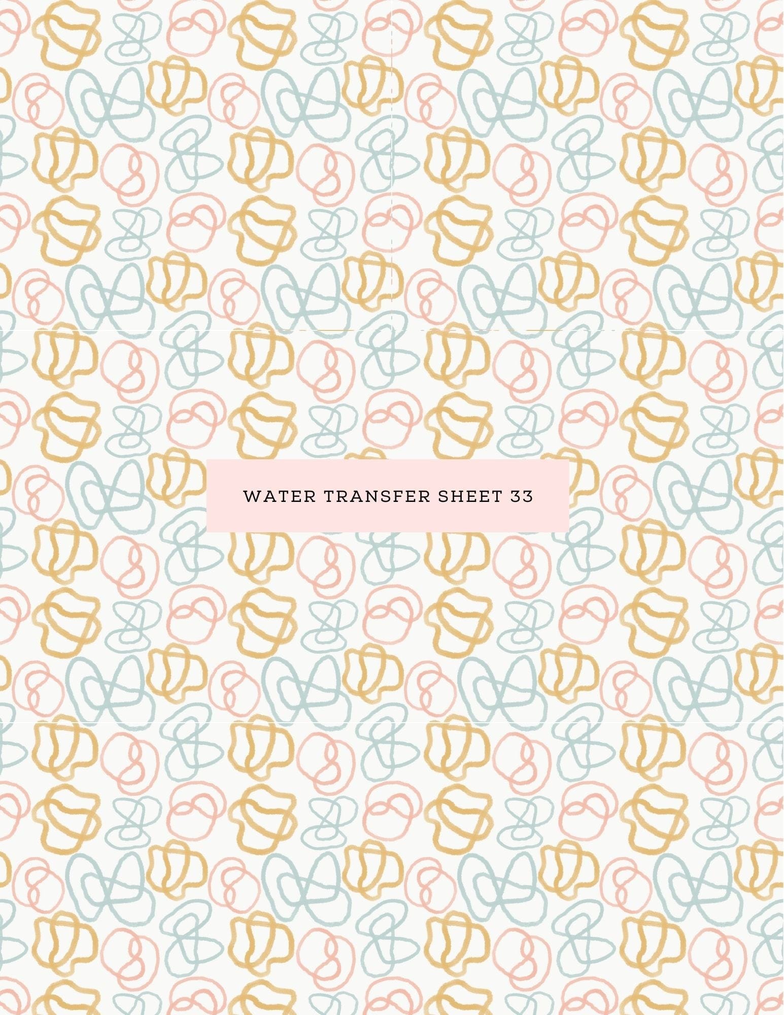 kitandco.com.au Water Transfer Water Transfer Sheet 33