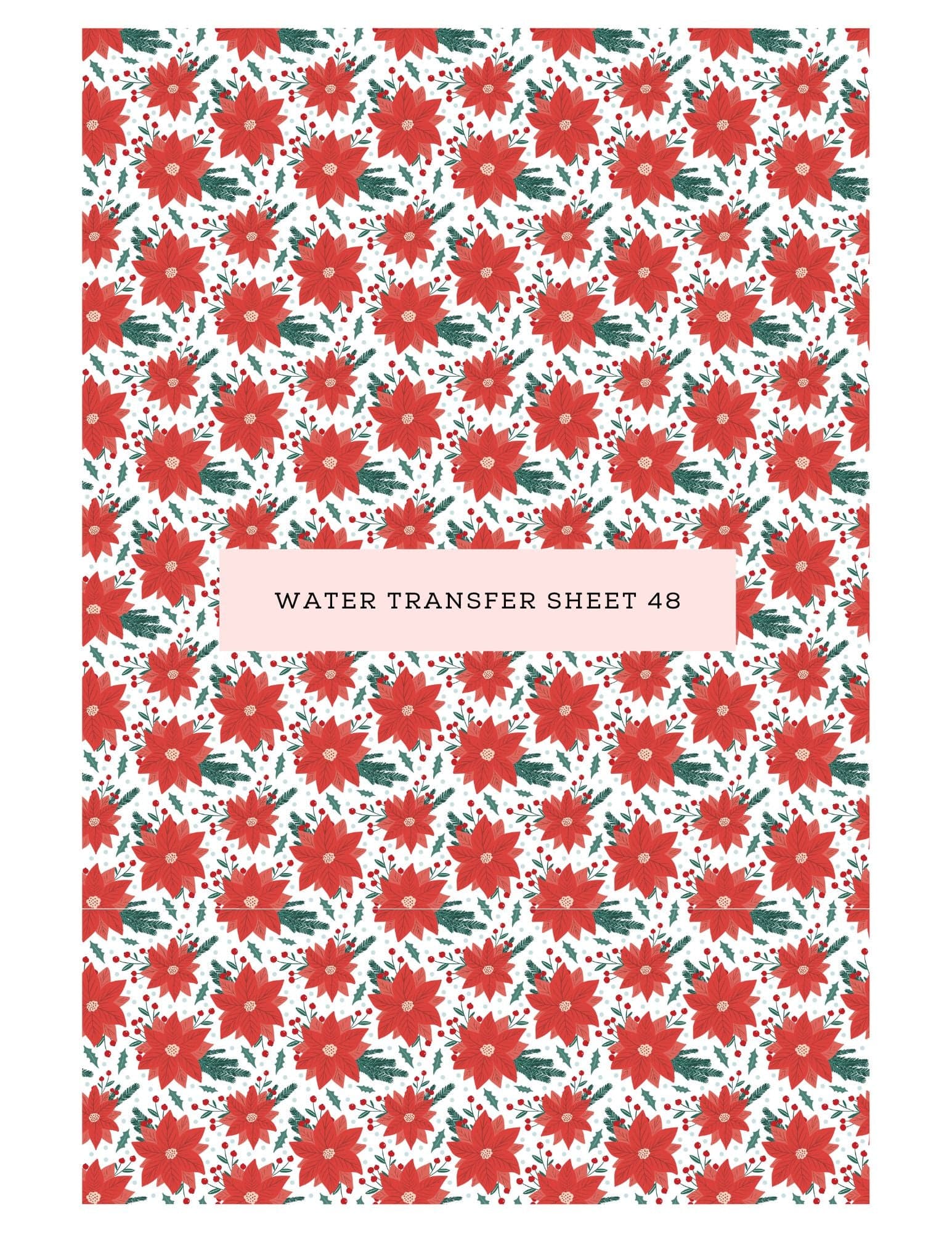 kitandco.com.au Water Transfer Water Transfer Sheet 48