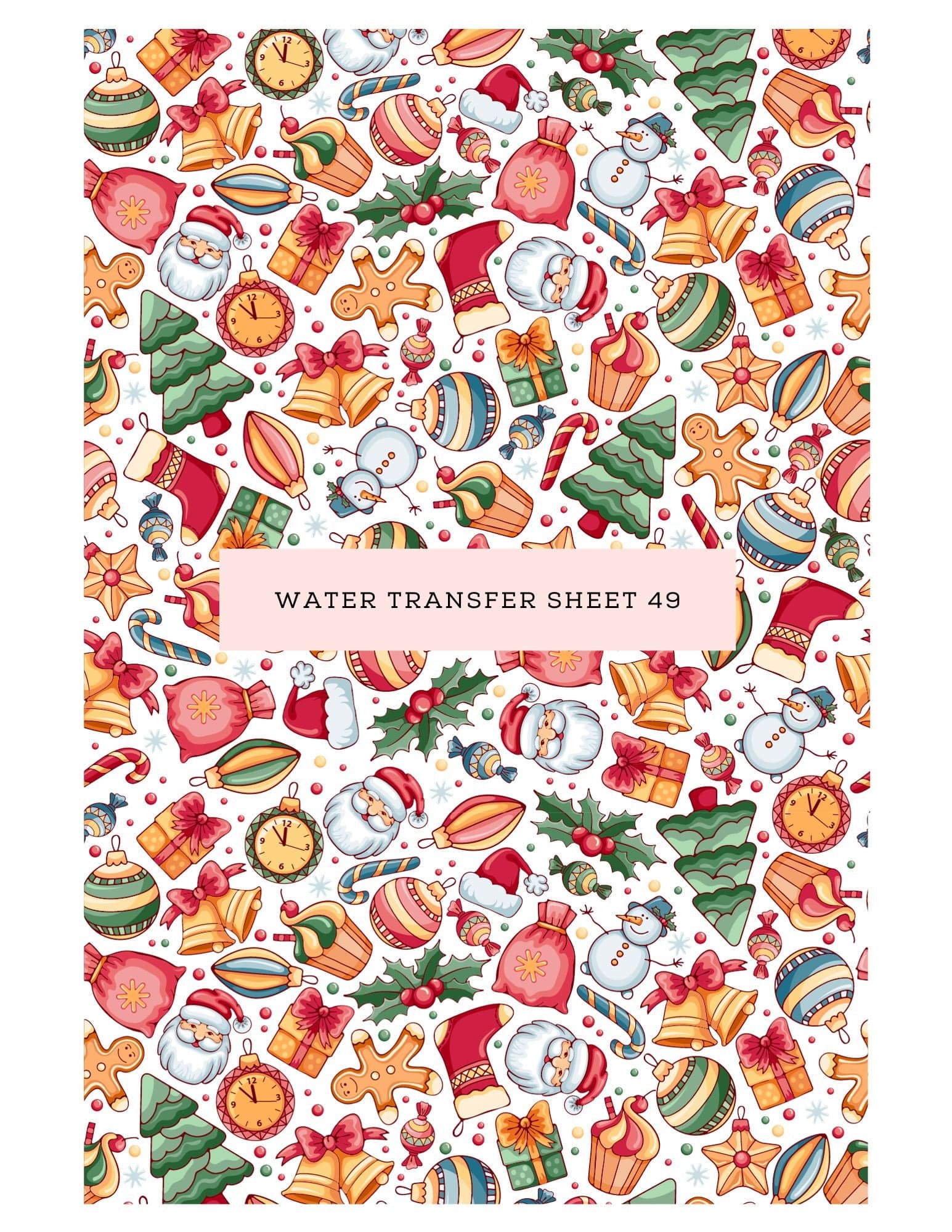 kitandco.com.au Water Transfer Water Transfer Sheet 49