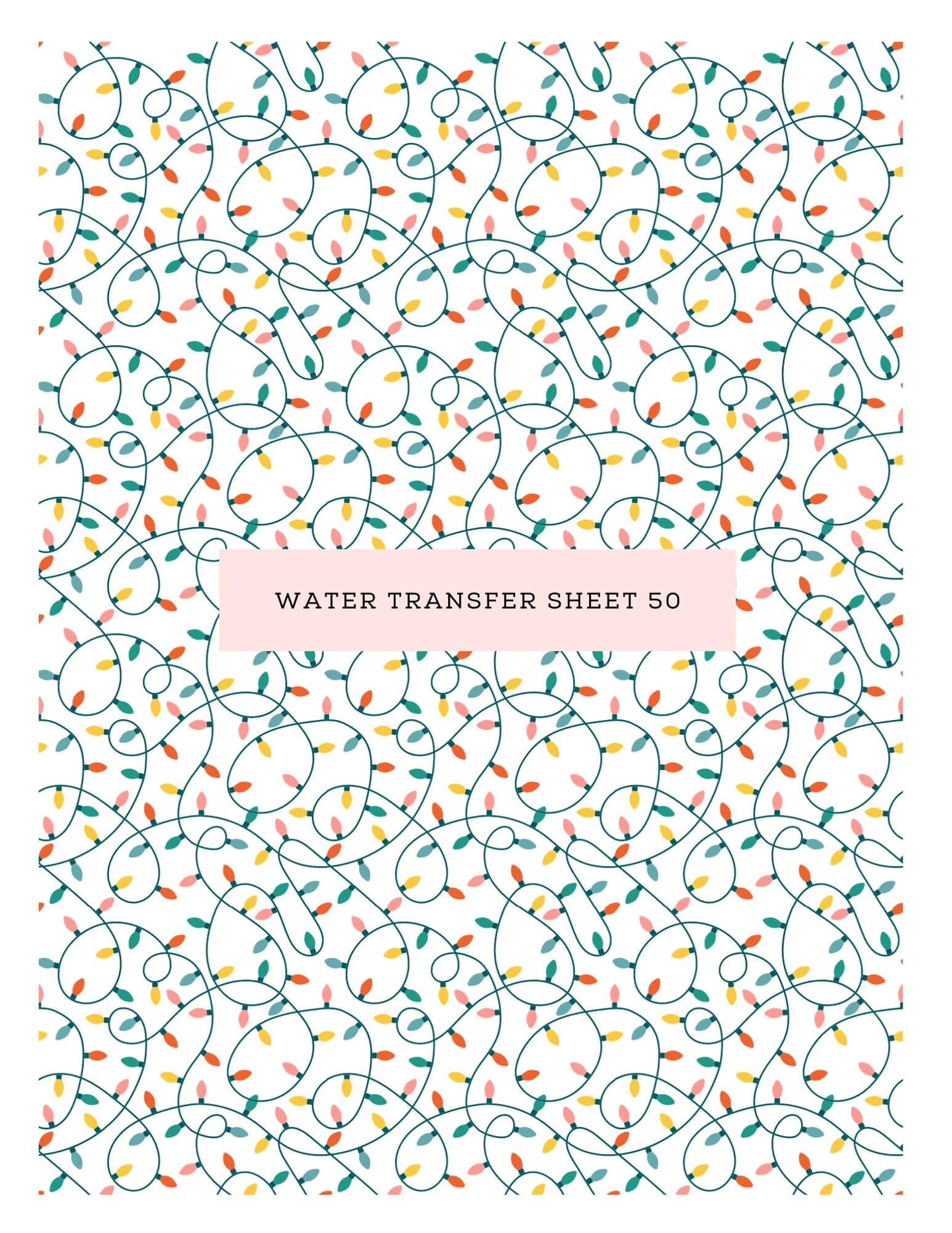 kitandco.com.au Water Transfer Water Transfer Sheet 50