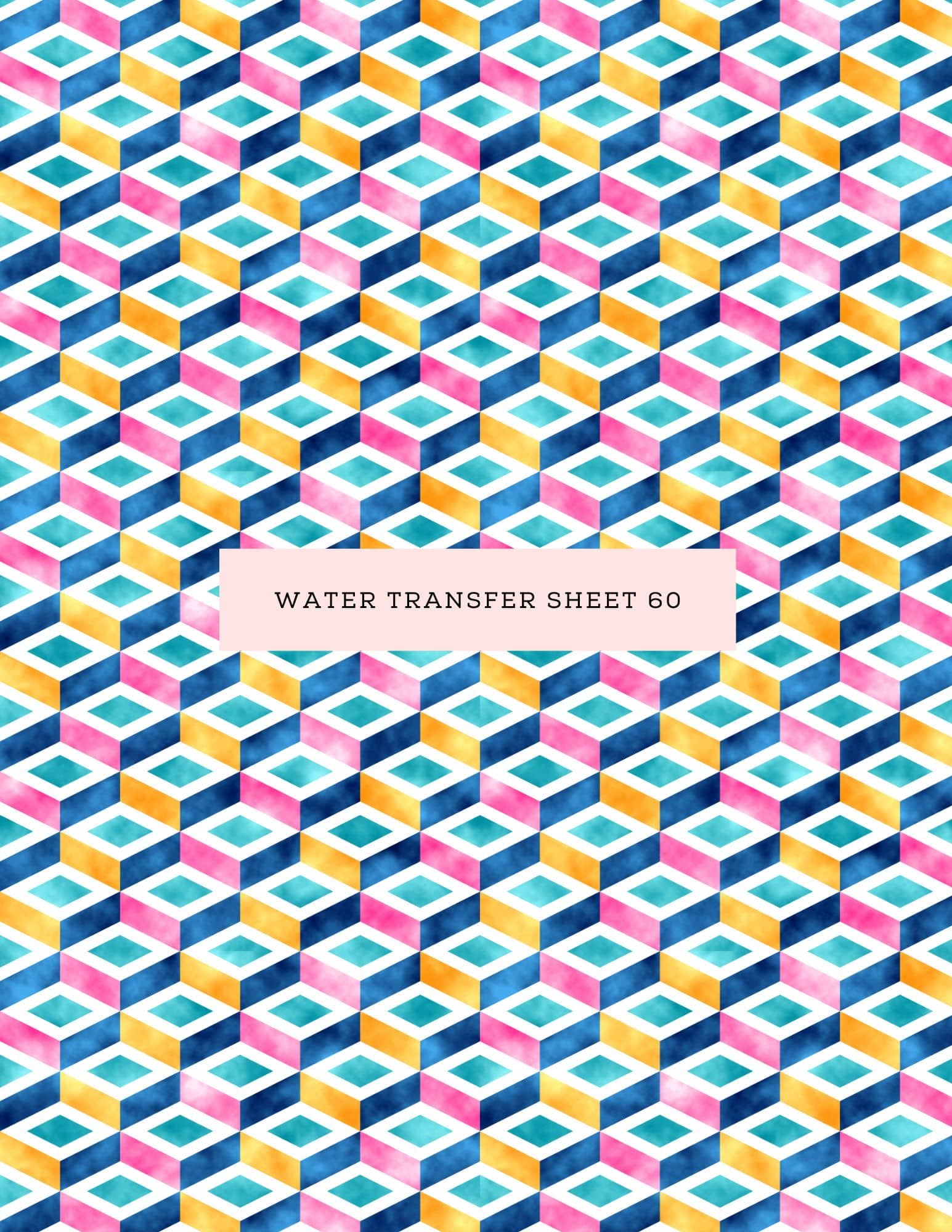 kitandco.com.au Water Transfer Water Transfer Sheet 60