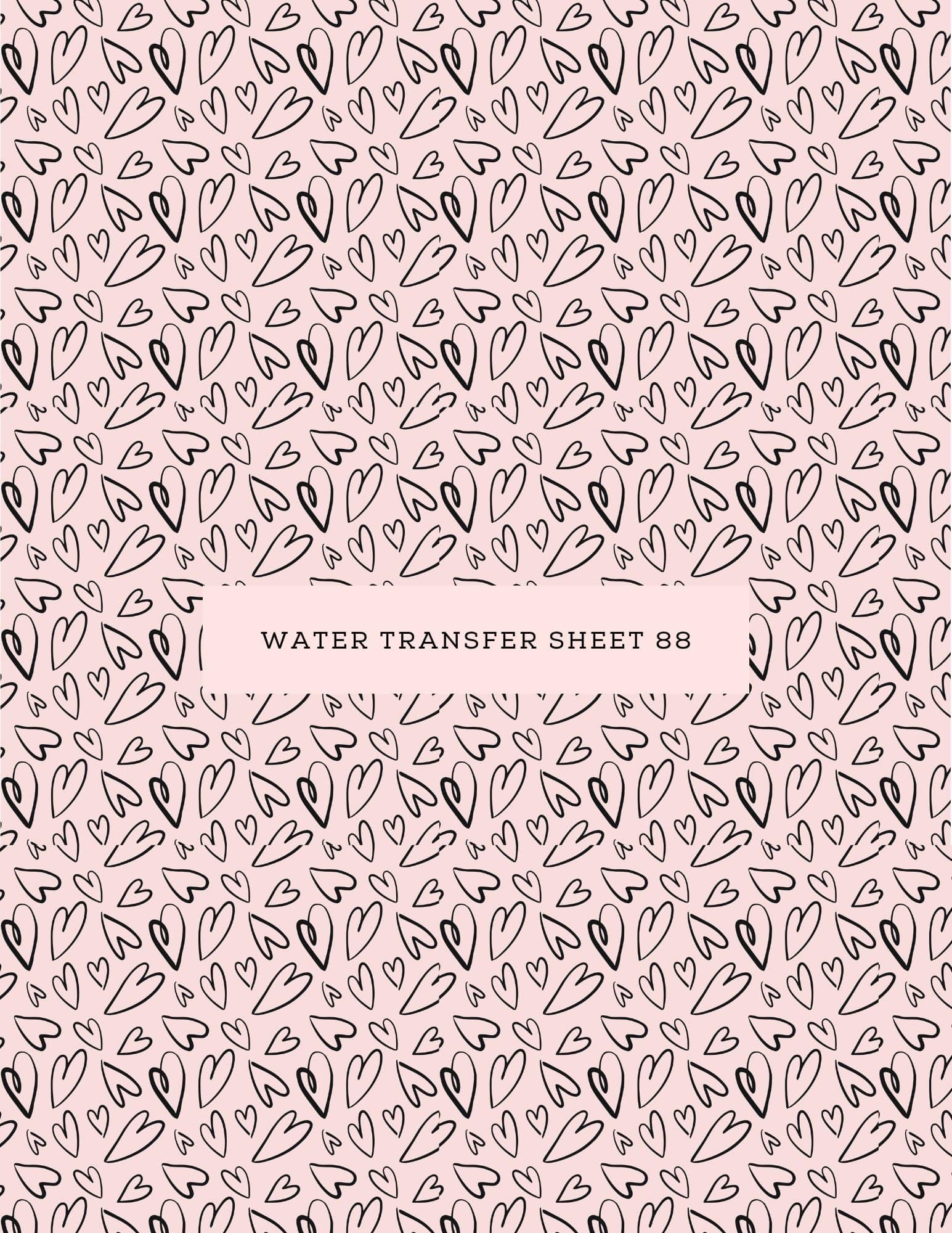 kitandco.com.au Water Transfer Water Transfer Sheet 88