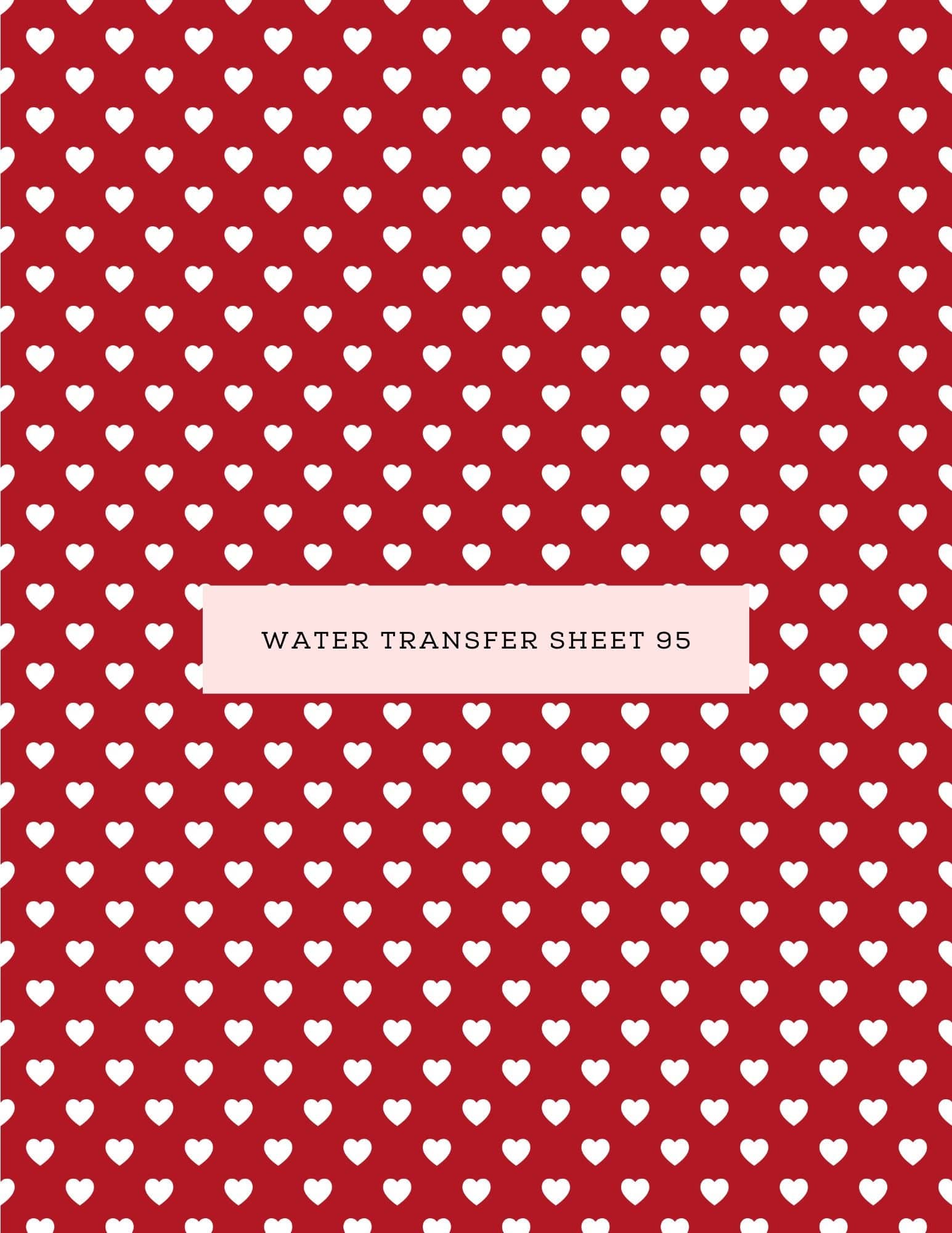 kitandco.com.au Water Transfer Water Transfer Sheet 95