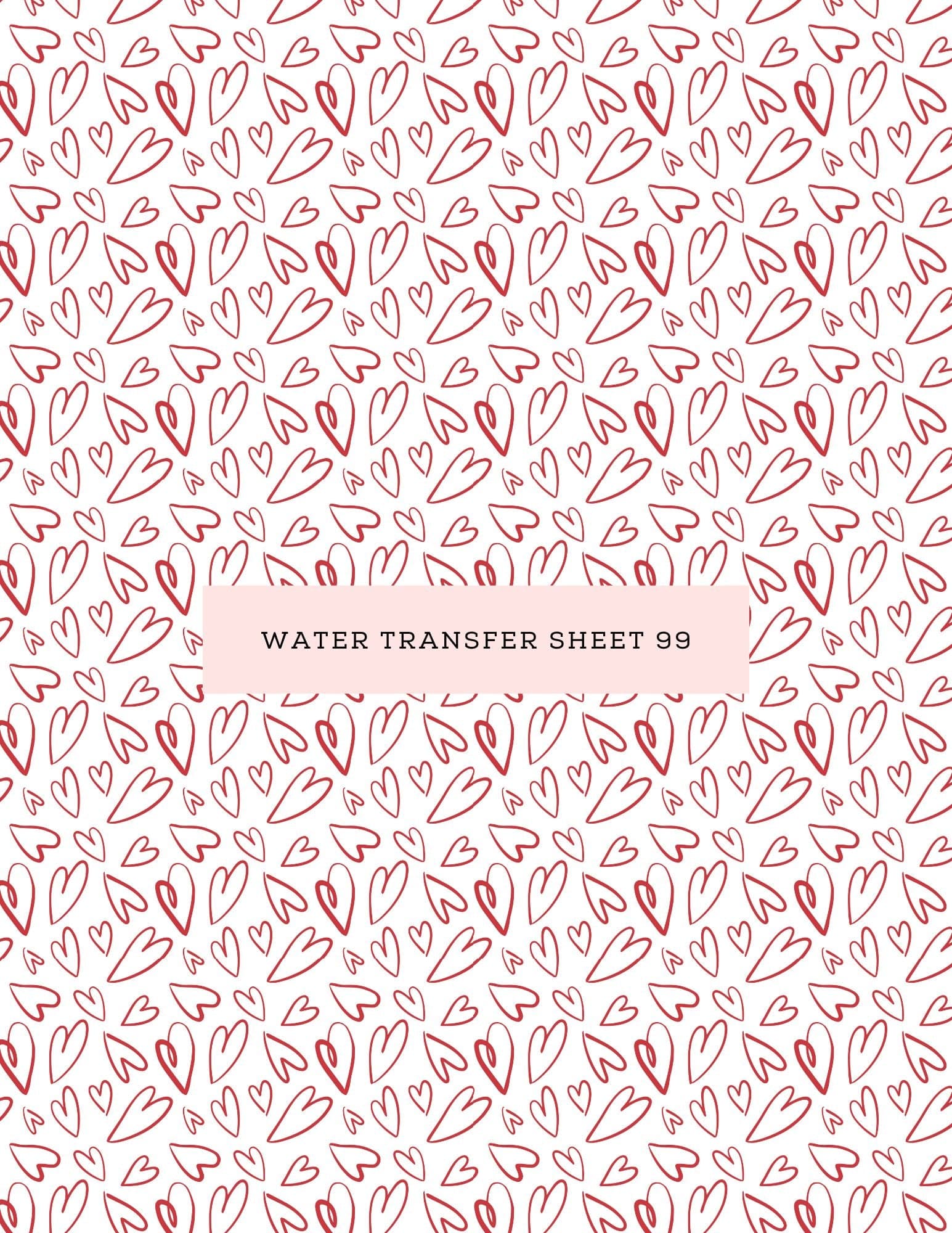 kitandco.com.au Water Transfer Water Transfer Sheet 99